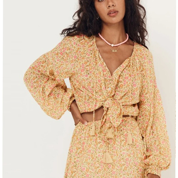 Spell & The Gypsy Collective Rae Blouse - Picture 2 of 8